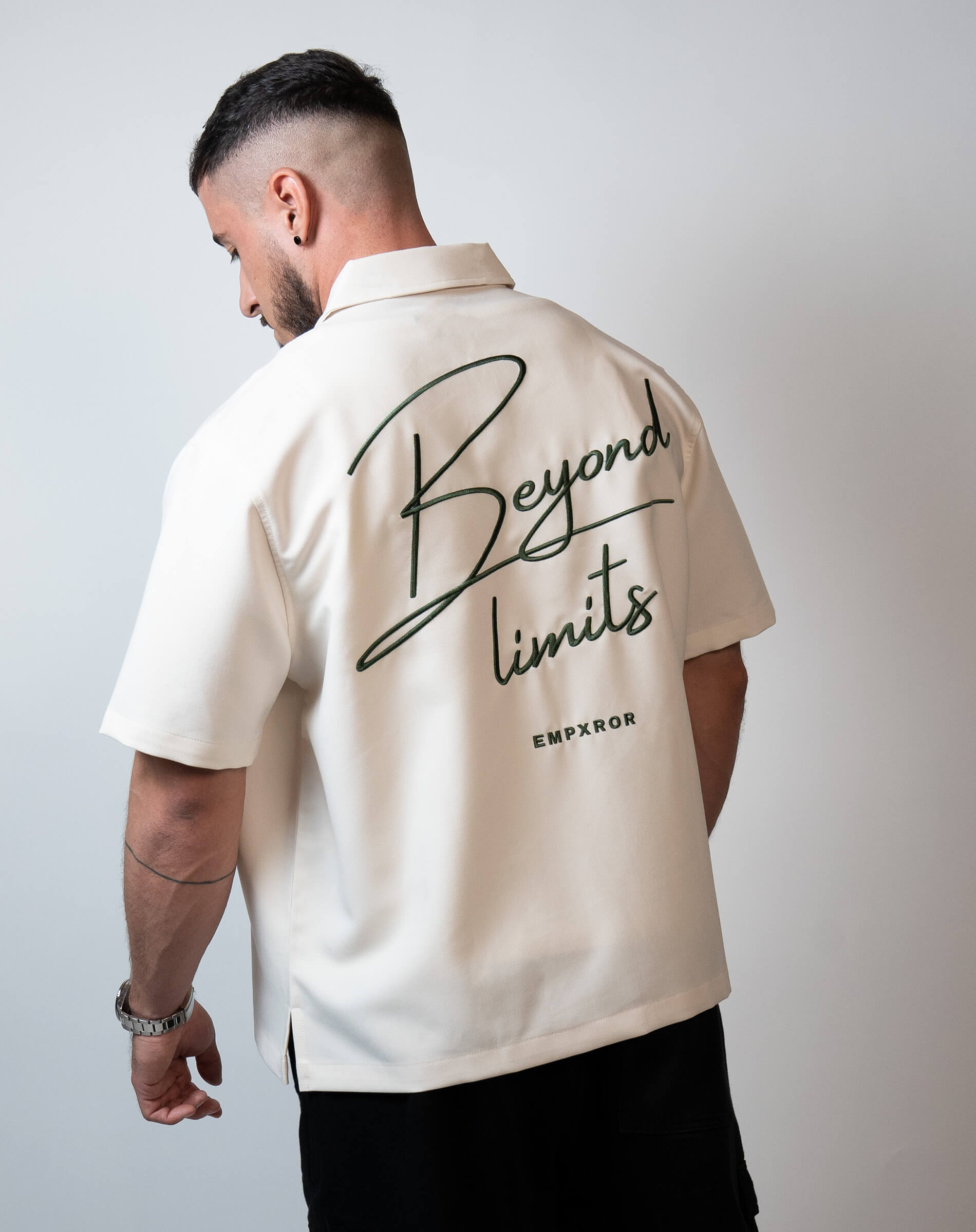 Overshirt ''Beyond limits'' Off White