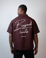 Overshirt ''Beyond limits'' Brown