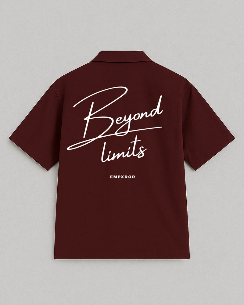 Overshirt ''Beyond limits'' Brown