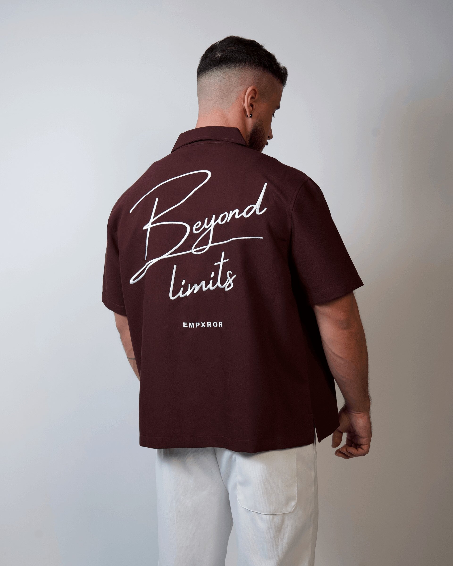 Overshirt ''Beyond limits'' Brown