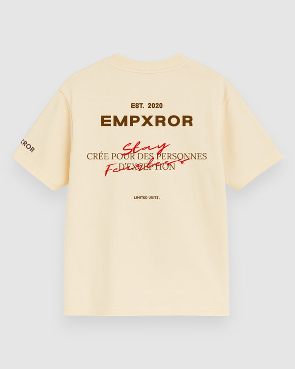 ORIGINAL CREAM OVERSIZED TEE