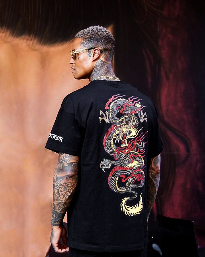 OVERSIZED DRAGON TEE